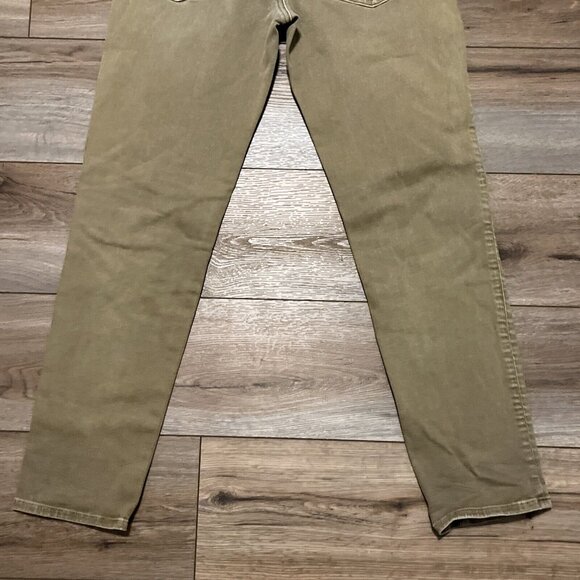 Men's American Eagle AE Athletic Fit Denim Jeans SZ 28x32 Tan Stretch Modern - Picture 9 of 12